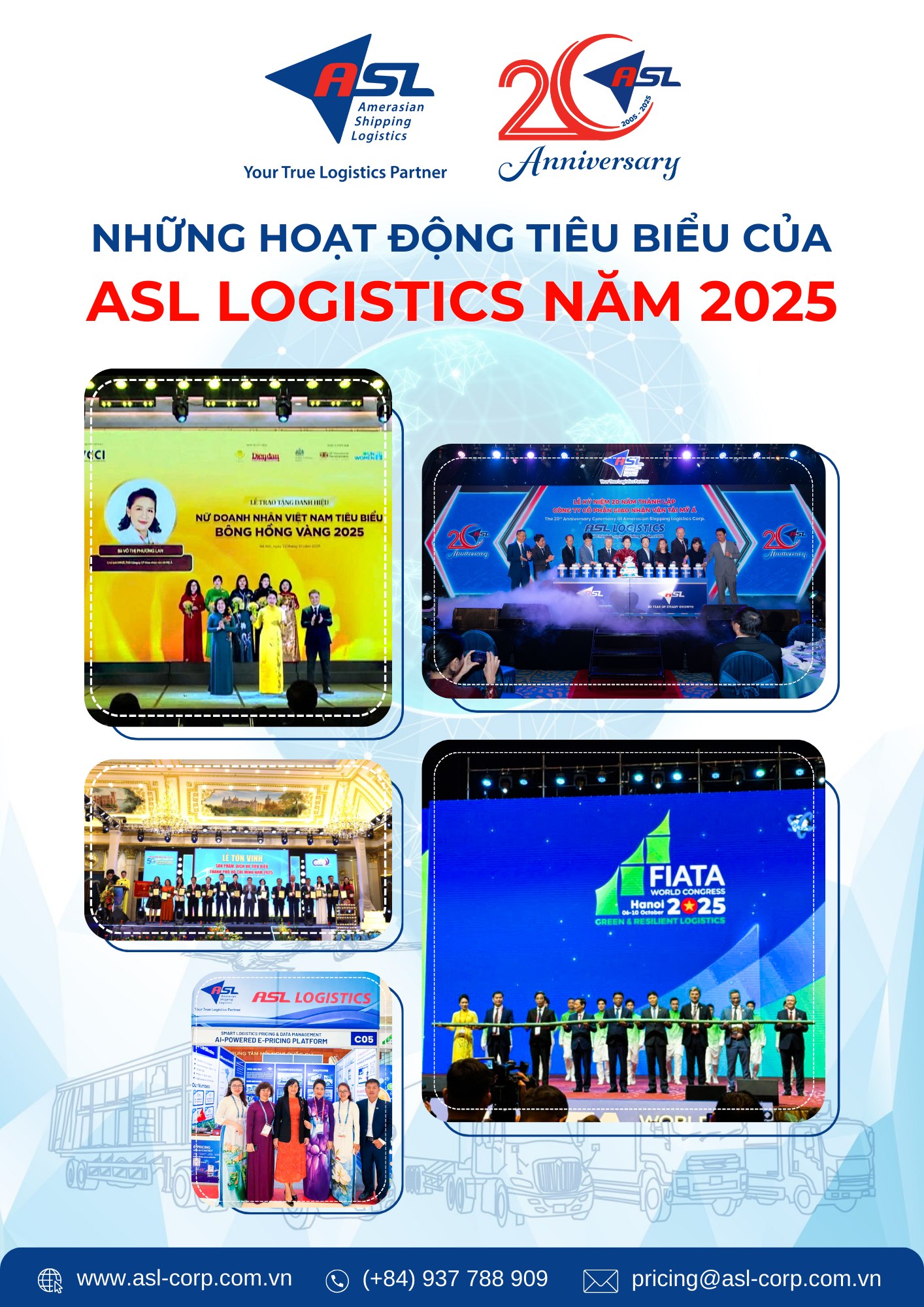 NHÌN LẠI NĂM 2025 – DẤU ẤN MỘT HÀNH TRÌNH BỀN BỈ CỦA ASL LOGISTICS 